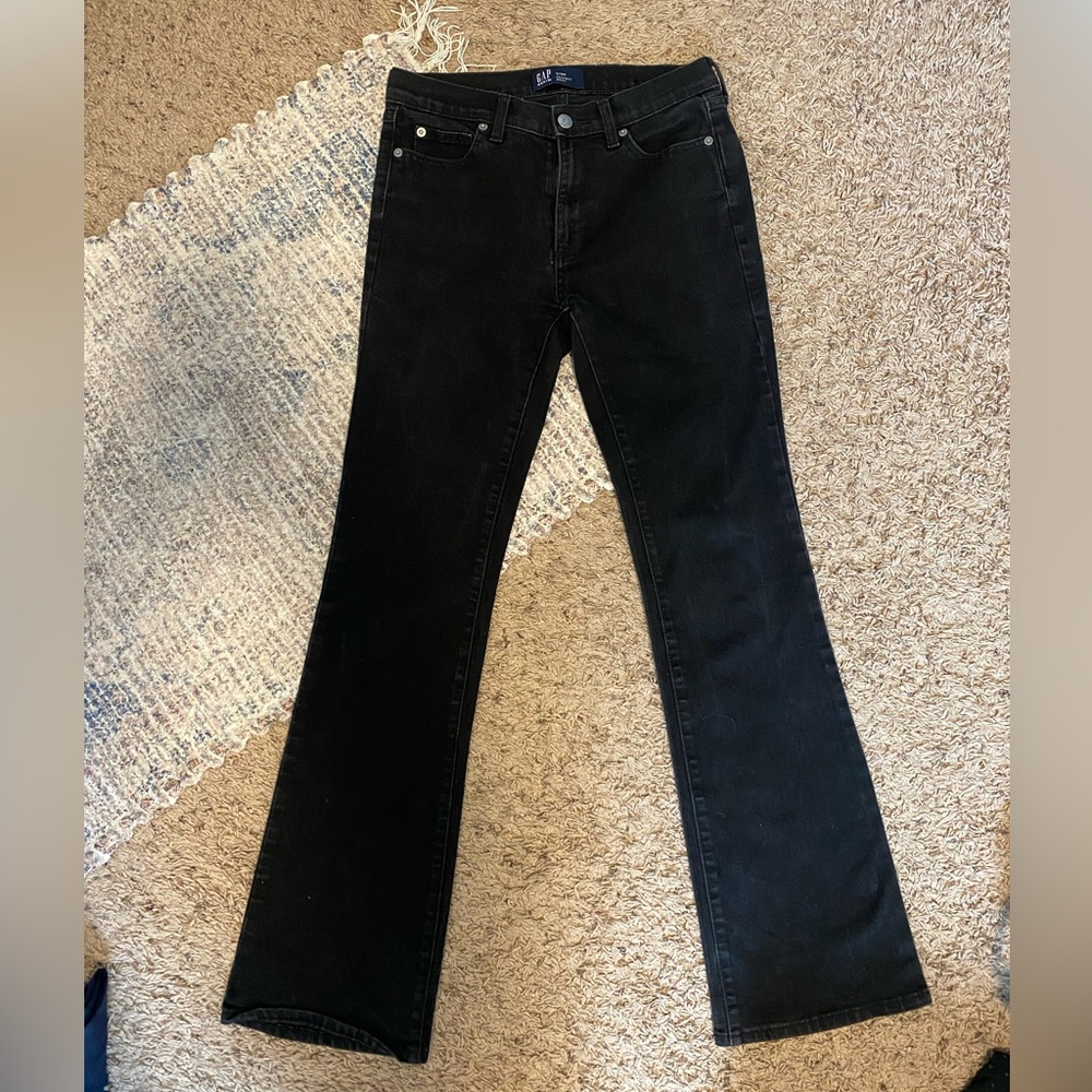 Gap Bootcut Black Jeans